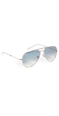 Ray-Ban Old Aviator Sunglasses Silver One Size