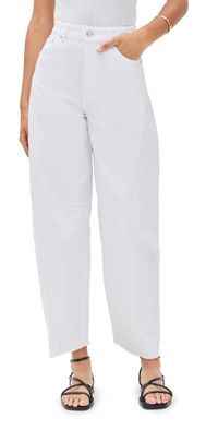 ALIGNE Tommy Barrel Leg Jeans White 28