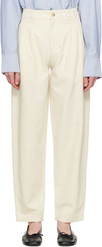 A.P.C. Off-White Willow Trousers