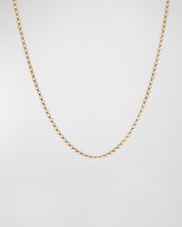 1.7mm Hollow Box Chain Necklace in 18k Gold, 20"