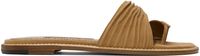 Manolo Blahnik Tan Tibo Sandals