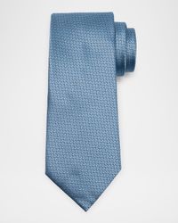 Men's Diamond Woven Silk Tie