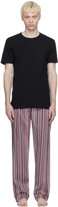 Paul Smith Black & Multicolor Manchester United Edition Pyjama Set