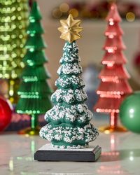 Christmas Tree with Gold Star