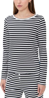 Cozyland by Morgan Lane Ellie Tee Chalk/Jet P