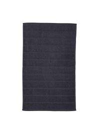 Today Linge De Maison - Tapis de bain uni en coton - Taille 50x80 - Gris