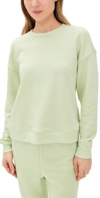 Eberjey French Terry Sweatshirt Matcha S