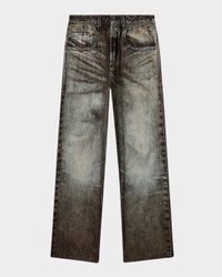 Men's P-Theck-LKCT Viscose Five-Pocket Pants