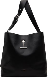 McQueen Black Pendant Tote