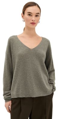 Le Kasha Tibet Cashmere Sweater Moss Green S/M
