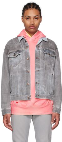 NotSoNormal Gray Daily Denim Jacket