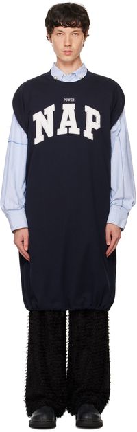 doublet Navy 'Power Nap' T-Shirt