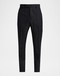 Men's Python Jacquard Formal Pants