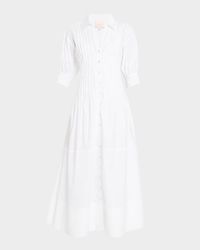 Monty Puff-Sleeve Maxi Dress