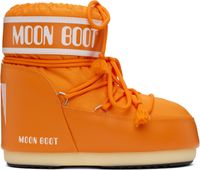 Moon Boot Orange Icon Low Nylon Boots
