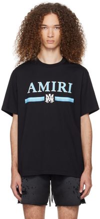 AMIRI Black MA Bar T-Shirt