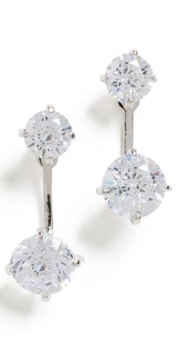 SHASHI Ines Earrings Silver One Size