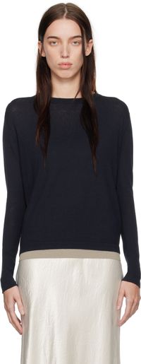 MM by Max Mara Pull Coimbra bleu marine