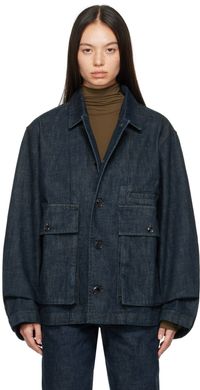 LEMAIRE Indigo Boxy Denim Jacket