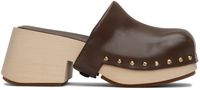 Marsèll Brown Bottone Clogs