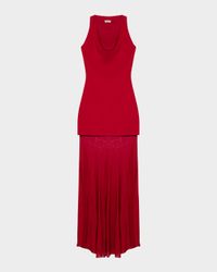 Xena Sleeveless Halter Maxi Dress