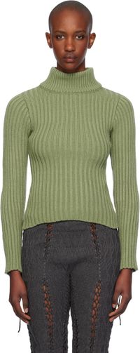 Isa Boulder Green Hanna Turtleneck