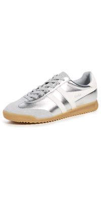 Gola Torpedo Glimmer Sneakers Silver/Off White 10