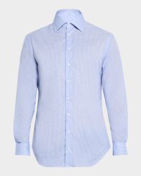 Men's Micro-Grid Dress Shirt