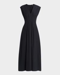 Ines Sleeveless Poplin Dress