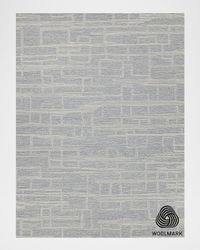 Park City Hand-Tufted Light Gray/Ivory Rug, 12' x 15'