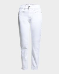 High Rise Straight Ankle Reeve Jean