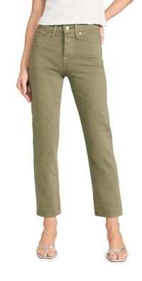 Levi's Wedgie Straight Jeans Steeped Lichen Green 27
