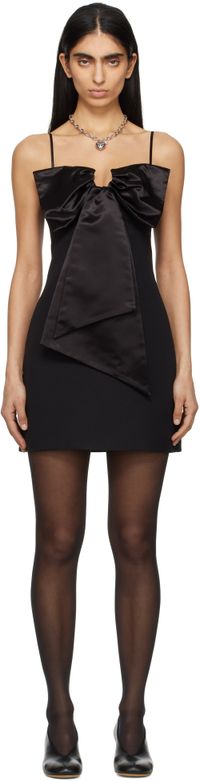 Marc Jacobs Black Bow Minidress