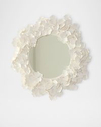 Ginkgo Coco Shell Mirror