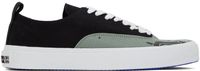 Marcelo Burlon County of Milan Black & Green OG Viento Low Top Sneakers