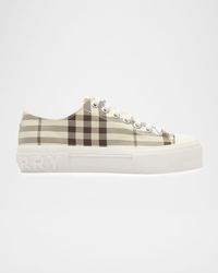 Jack Check Low-Top Sneakers