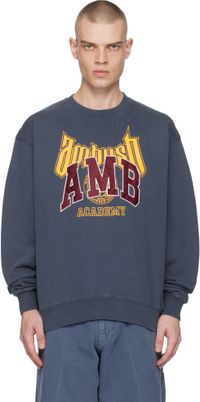 AMBUSH Navy Graphic Sweatshirt