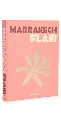 Assouline Marrakech Flair Book Red One Size