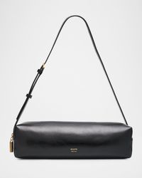 Kye Zip Leather Shoulder Bag