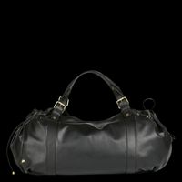 Gerard Darel - Sac week-end en cuir - Taille Unique - Noir