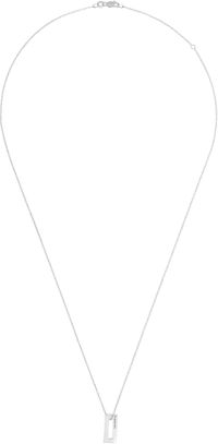Le Gramme Silver Rectangle 'Le 1.5g' Necklace