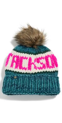 Lele Sadoughi Jackson Hole Beanie Ocean One Size