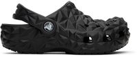 Crocs Kids Black Classic Geometric Clogs