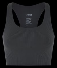 Girlfriend Collective - Brassière dos nageur paloma - Taille 4XL - Noir