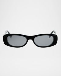 FF 53mm Squared Oval Sunglasses