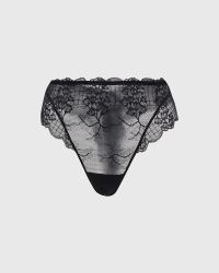 Reve Scalloped Lace Tanga