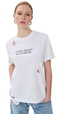Coperni Disney x Coperni Burned by You Before Boxy T-Shirt White S