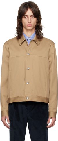 Paul Smith Tan Slim-Fit Jacket