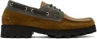 A.P.C. Brown & Gray Augustin Derbys