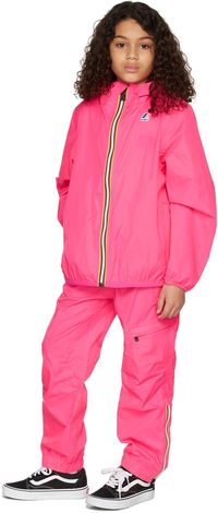 K-Way Kids Pink 'Le Vrai Edgard' Track Pants